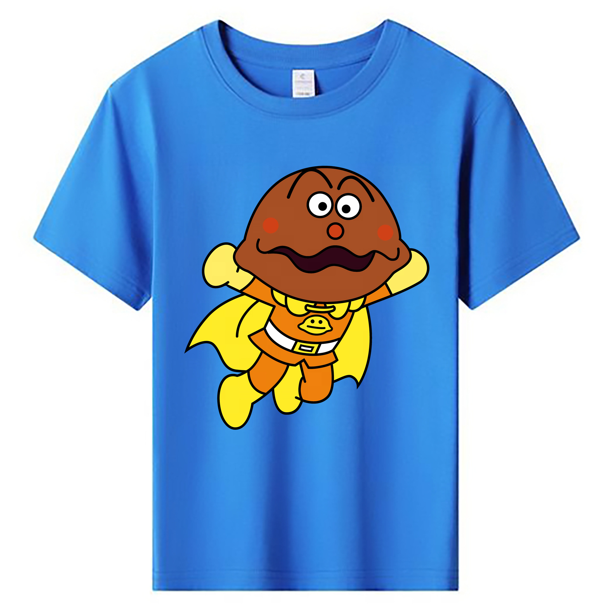 （画像用） アンパンマン Anpanman 綿100％キッズTシャツ（フロントプリント）